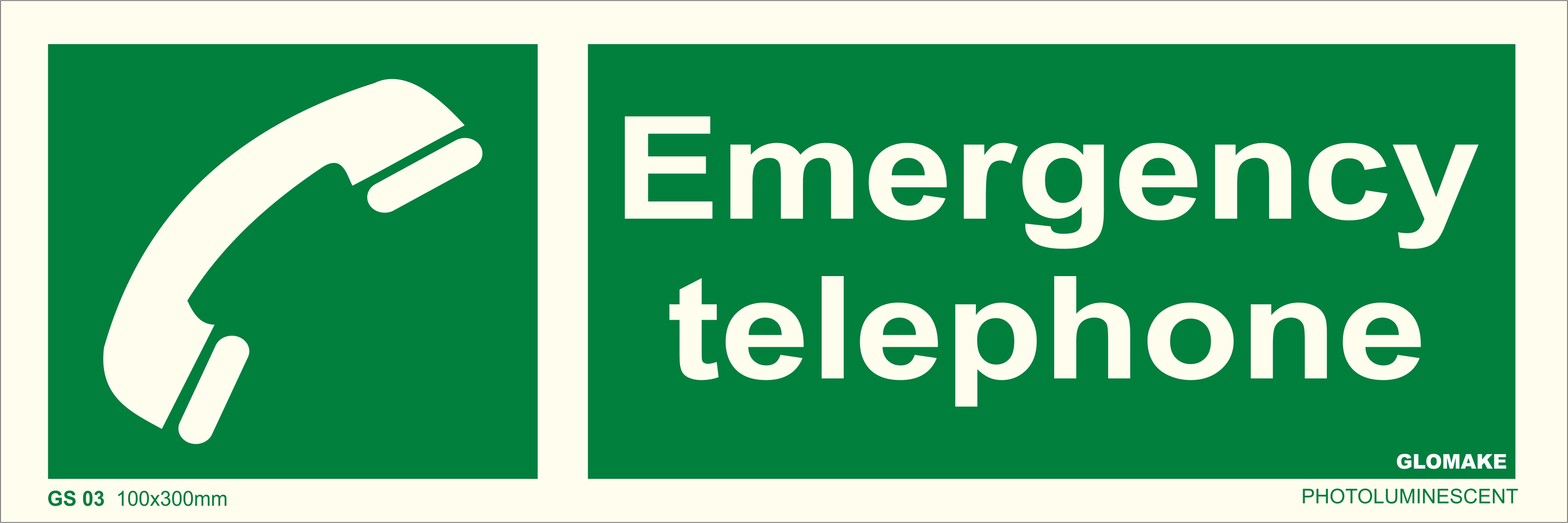 EMERGENCY  TELEPHONE 
(GS 03)